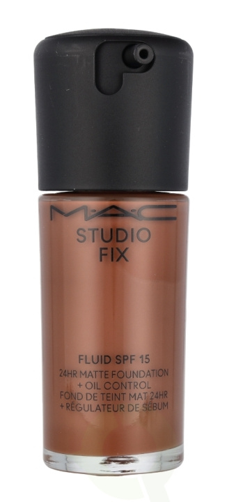 MAC Studio Fix Fluid Foundation SPF15 30 ml NW55 ryhmässä KAUNEUS JA TERVEYS / Meikit / Meikit Kasvot / Meikkivoide @ TP E-commerce Nordic AB (C76336)