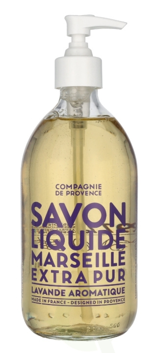 Compagnie De Provence Marseille Liquid Soap 495 ml Aromatic Lavender ryhmässä KAUNEUS JA TERVEYS / Ihonhoito / Kehon hoito / Kylpy- ja suihkugeelit @ TP E-commerce Nordic AB (C76353)