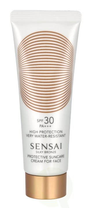 Sensai Silky Bronze Sun Care Cream For Face SPF30 50 ml ryhmässä KAUNEUS JA TERVEYS / Ihonhoito / Rusketus / Aurinkosuoja @ TP E-commerce Nordic AB (C76385)