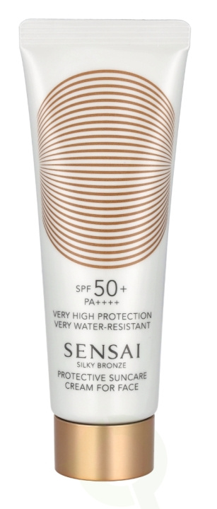 Sensai Silky Bronze Cellular Protective Face Cream SPF50+ 50 ml ryhmässä KAUNEUS JA TERVEYS / Ihonhoito / Rusketus / Aurinkosuoja @ TP E-commerce Nordic AB (C76387)