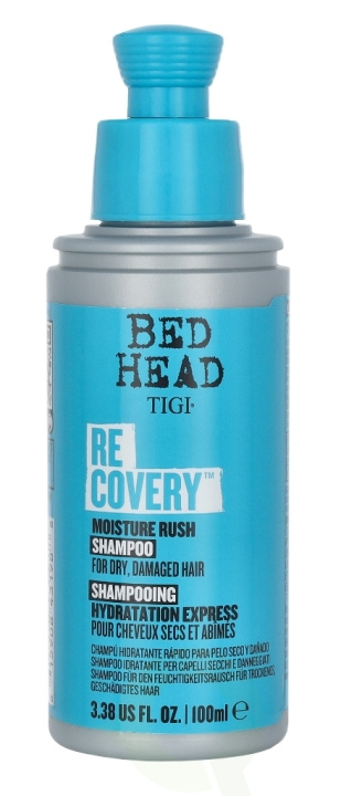 TIGI Bh Recovery Moisture Rush Shampoo 100 ml For Dry, Damaged Hair ryhmässä KAUNEUS JA TERVEYS / Hiukset &Stailaus / Hiustenhoito / Shampoo @ TP E-commerce Nordic AB (C76412)