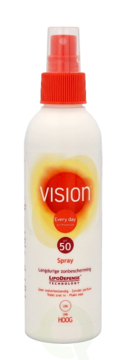 Vision Zonnespray SPF50 200 ml ryhmässä KAUNEUS JA TERVEYS / Ihonhoito / Rusketus / Aurinkosuoja @ TP E-commerce Nordic AB (C76424)