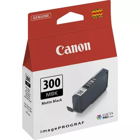 Canon Ink 4192C001 PFI-300 Matte Black ryhmässä TIETOKOONET & TARVIKKEET / Tulostimet & Tarvikkeet / Musteet ja väriaineet / Mustepatruunat / Canon @ TP E-commerce Nordic AB (C76466)