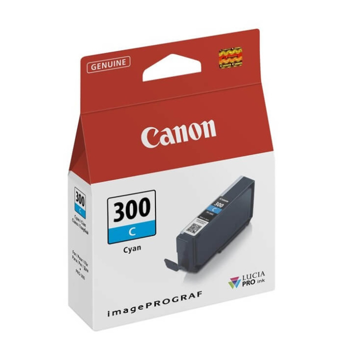 Canon Ink 4194C001 PFI-300 Cyan ryhmässä TIETOKOONET & TARVIKKEET / Tulostimet & Tarvikkeet / Musteet ja väriaineet / Mustepatruunat / Canon @ TP E-commerce Nordic AB (C76468)