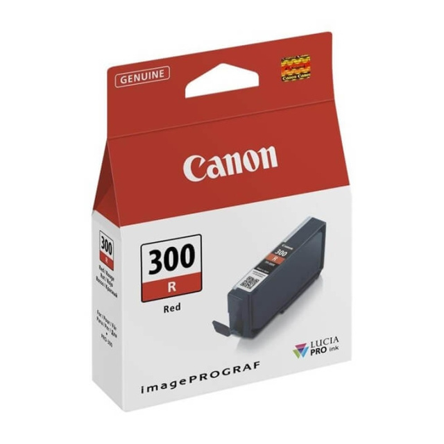 Canon Ink 4199C001 PFI-300 Red ryhmässä TIETOKOONET & TARVIKKEET / Tulostimet & Tarvikkeet / Musteet ja väriaineet / Mustepatruunat / Canon @ TP E-commerce Nordic AB (C76473)