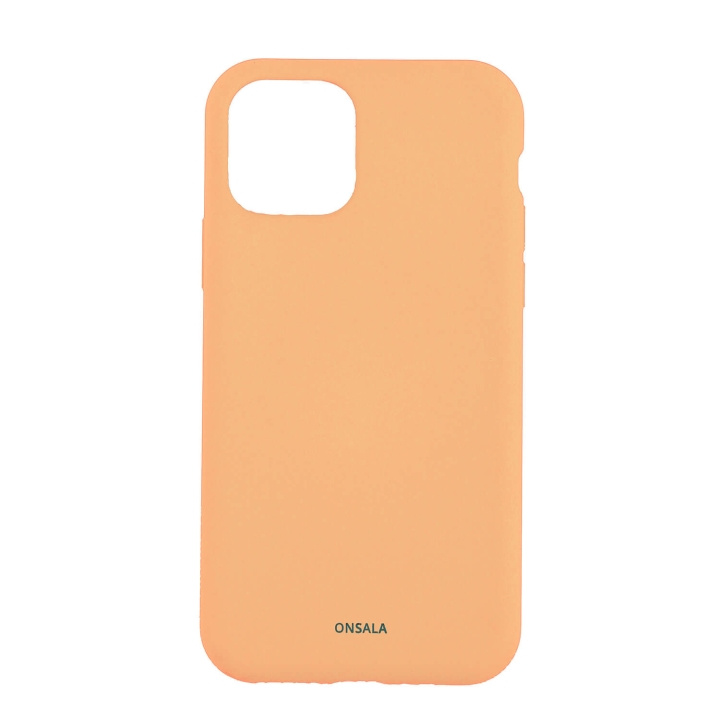 Onsala Backcover Sil Touch iPhone 11/XR Apricot ryhmässä ÄLYPUHELIMET JA TABLETIT / Puhelimen suojakotelo / Apple / iPhone 11 @ TP E-commerce Nordic AB (C76514)