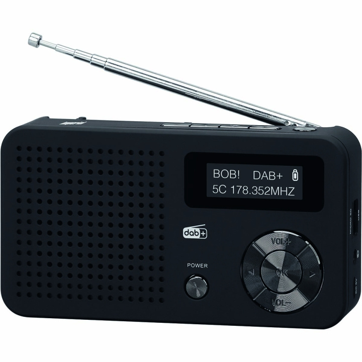 imperial DABMAN 13 Kannettava DAB+ / FM-radio musta ryhmässä KODINELEKTRONIIKKA / Ääni & Kuva / Kotiteatteri, HiFi ja kannettavat / Radio & Herätyskellot / Radio @ TP E-commerce Nordic AB (C76559)