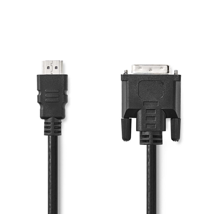 Nedis HDMI™ -kaapeli | HDMI™ liitin | DVI-D 24+1-Pin Uros | 1080p | Niklattu | 3.00 m | Suora | PVC | Musta | Label ryhmässä KODINELEKTRONIIKKA / Kaapelit & Sovittimet / HDMI / Kaapelit @ TP E-commerce Nordic AB (C76611)