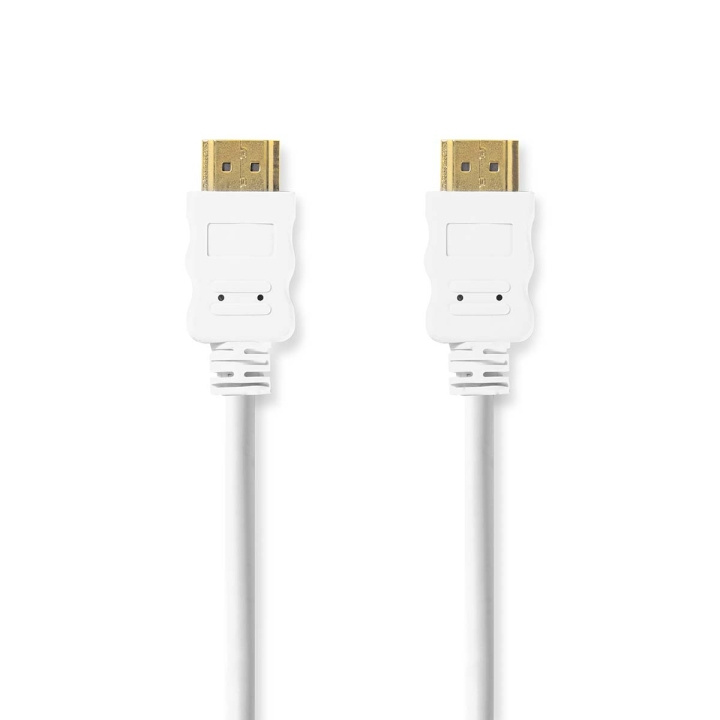 Nedis High Speed ​​HDMI ™ Kaapeli Ethernet | HDMI™ liitin | HDMI™ liitin | 4K@60Hz | ARC | 18 Gbps | 2.00 m | Pyöreä | PVC | Valkoinen | Label ryhmässä KODINELEKTRONIIKKA / Kaapelit & Sovittimet / HDMI / Kaapelit @ TP E-commerce Nordic AB (C76749)