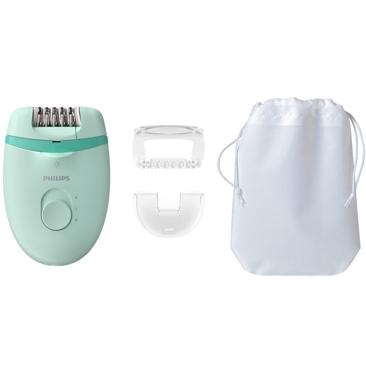 Philips Epilator Satinelle Essential med sladd BRE265 ryhmässä KAUNEUS JA TERVEYS / Hiukset &Stailaus / Karvanpoisto / Epilaattorit @ TP E-commerce Nordic AB (C76753)