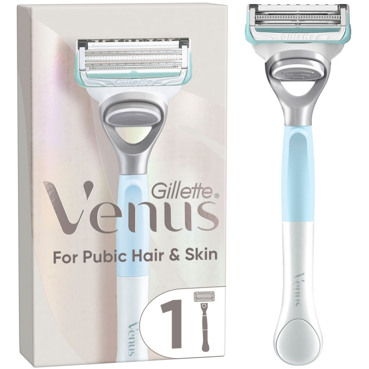 Gillette Rakhyvel Venus Pubic Hair & Skin Razor 1st rakblad ryhmässä KAUNEUS JA TERVEYS / Hiukset &Stailaus / Sheivaus ja trimmaus / Partahöylät & Tarvikkeet @ TP E-commerce Nordic AB (C76791)