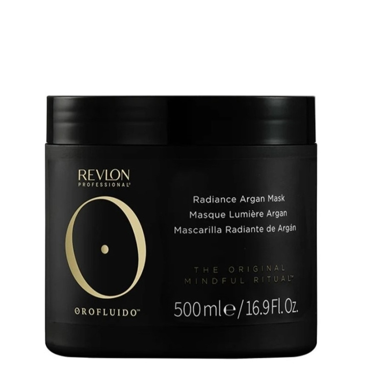 Orofluido Radiance Argan Mask 500ml ryhmässä KAUNEUS JA TERVEYS / Hiukset &Stailaus / Hiustenhoito / Hiusnaamio @ TP E-commerce Nordic AB (C76808)