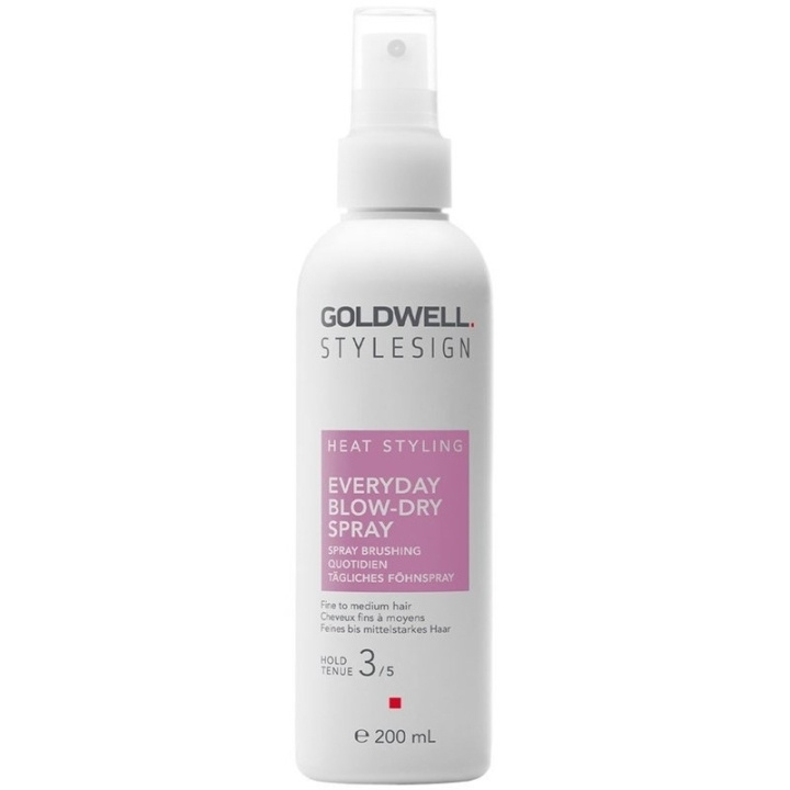 Goldwell StyleSign Heat Styling Everyday Blow-dry Spray 200ml ryhmässä KAUNEUS JA TERVEYS / Hiukset &Stailaus / Hiusten stailaus / Hiuslakka @ TP E-commerce Nordic AB (C76822)