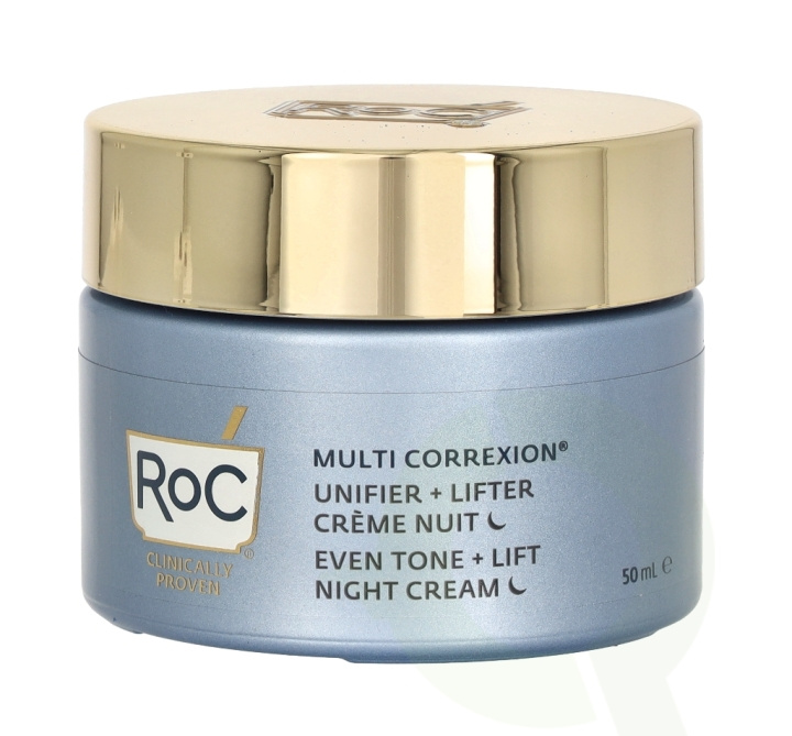 ROC Multi Correxion Even Tone & Lift Night Cream 50 ml ryhmässä KAUNEUS JA TERVEYS / Ihonhoito / Kasvot / Yövoide @ TP E-commerce Nordic AB (C76847)