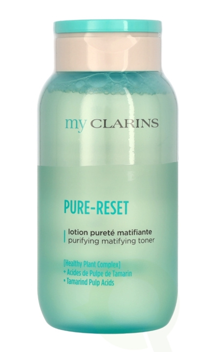 Clarins My Clarins Pure-Reset Purifying Matifying Toner 200 ml ryhmässä KAUNEUS JA TERVEYS / Ihonhoito / Kasvot / Kasvovoide @ TP E-commerce Nordic AB (C76853)