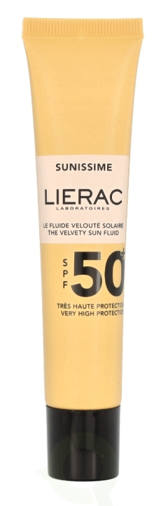 Lierac Paris Lierac Sunissime The Velvety Sun Fluid SPF50+ 40 ml ryhmässä KAUNEUS JA TERVEYS / Ihonhoito / Rusketus / Aurinkosuoja @ TP E-commerce Nordic AB (C76857)