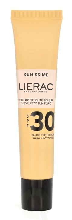 Lierac Paris Lierac Sunissime The Velvety Sun Fluid SPF30 40 ml ryhmässä KAUNEUS JA TERVEYS / Ihonhoito / Rusketus / Aurinkosuoja @ TP E-commerce Nordic AB (C76858)