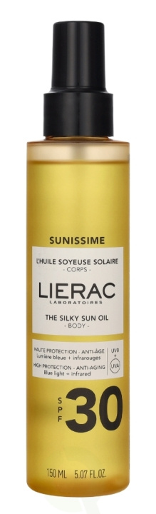 Lierac Paris Lierac Sunissime The Silky Sun Oil SPF30 150 ml ryhmässä KAUNEUS JA TERVEYS / Ihonhoito / Rusketus / Aurinkosuoja @ TP E-commerce Nordic AB (C76859)