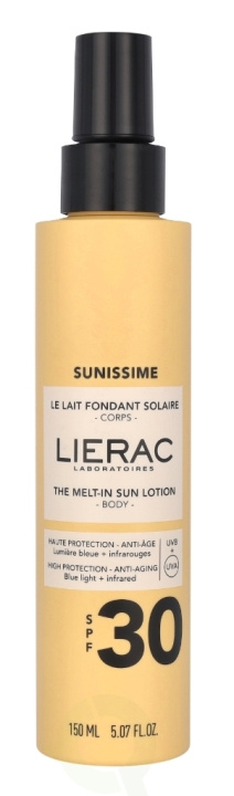 Lierac Paris Lierac Sunissime The Melt-in Sun Lotion SPF30 150 ml ryhmässä KAUNEUS JA TERVEYS / Ihonhoito / Rusketus / Aurinkosuoja @ TP E-commerce Nordic AB (C76862)