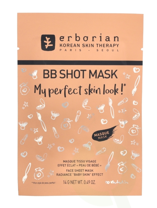 Erborian BB Shot Mask 14 g ryhmässä KAUNEUS JA TERVEYS / Ihonhoito / Kasvot / Naamiot @ TP E-commerce Nordic AB (C76918)