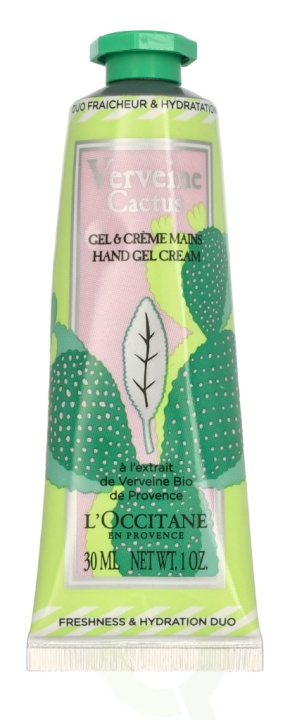 L\'Occitane Verveine Cactus Hand Gel Cream 30 ml ryhmässä KAUNEUS JA TERVEYS / Manikyyri/Pedikyyri / Käsirasva @ TP E-commerce Nordic AB (C76966)