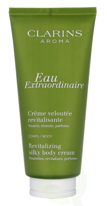 Clarins Eau Extraordinaire Revitalizing Silky Body Cream 200 ml ryhmässä KAUNEUS JA TERVEYS / Ihonhoito / Kehon hoito / Vartalovoide @ TP E-commerce Nordic AB (C76983)