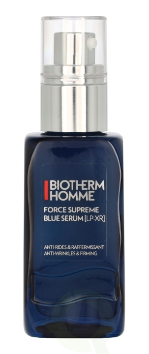 Biotherm Homme Force Supreme Blue Serum 60 ml ryhmässä KAUNEUS JA TERVEYS / Ihonhoito / Kasvot / Seerumit iholle @ TP E-commerce Nordic AB (C76990)