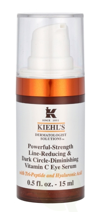 Kiehl\'s D.S. Powerful-Strenght Vitamin C Eye Serum 15 ml Line-Reducing & Dark Circle-Diminishing ryhmässä KAUNEUS JA TERVEYS / Ihonhoito / Kasvot / Seerumit iholle @ TP E-commerce Nordic AB (C77012)