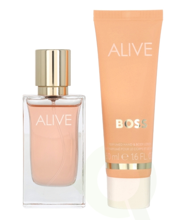 Hugo Boss Alive Giftset 80 ml Edp Spray 30ml/Body Lotion 50ml ryhmässä KAUNEUS JA TERVEYS / Lahjapakkaukset / Naisten lahjapakkaukset @ TP E-commerce Nordic AB (C77023)