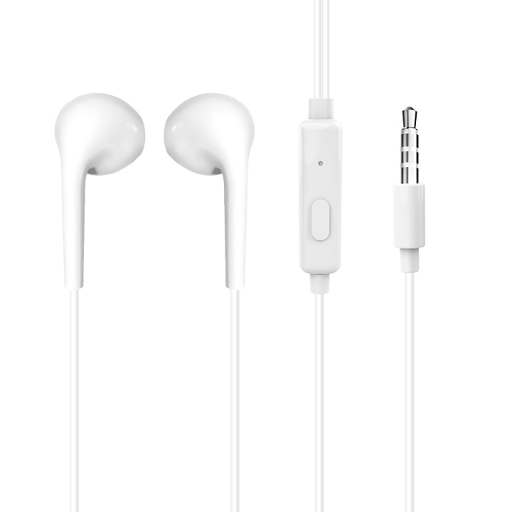 Dudao X10S in-ear headphones 3.5 mm jack 1.2 m white ryhmässä KODINELEKTRONIIKKA / Ääni & Kuva / Kuulokkeet & Tarvikkeet / Kuulokkeet @ TP E-commerce Nordic AB (C77157)