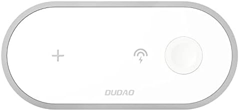 Dudao Wireless charger Dudao 3w1 A11, 10W (white) ryhmässä ÄLYPUHELIMET JA TABLETIT / Laturit & Kaapelit / Qi Langaton laturi @ TP E-commerce Nordic AB (C77177)