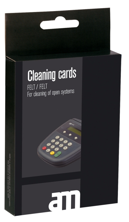 AM Denmark Cleaning Cards - puhdistuskortteja, 10 kpl ryhmässä TIETOKOONET & TARVIKKEET / Tietokonetarvikkeet / Puhdistus @ TP E-commerce Nordic AB (C77198)