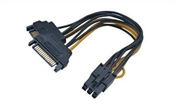 Akasa 2 x 15-Pin-SATA – 1 x 6-Pin-PCIe -adapteri, 15cm ryhmässä TIETOKOONET & TARVIKKEET / Kaapelit & Sovittimet / Sisäinen / Virtajohdot & Sovittimet @ TP E-commerce Nordic AB (C77235)