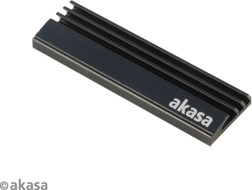 Akasa M.2 SSD heatsink - jäähdytyssiili M.2 kortille ryhmässä TIETOKOONET & TARVIKKEET / Tietokoneen komponentit / Kovalevyt / Sovittimet & Tarvikkeet @ TP E-commerce Nordic AB (C77407)