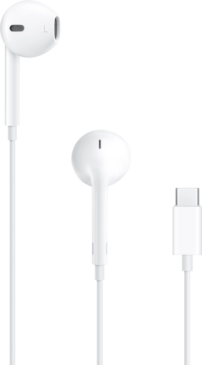 Apple EarPods -nappikuulokkeet USB-C-liittimellä (MTJY3) ryhmässä KODINELEKTRONIIKKA / Ääni & Kuva / Kuulokkeet & Tarvikkeet / Kuulokkeet @ TP E-commerce Nordic AB (C77713)