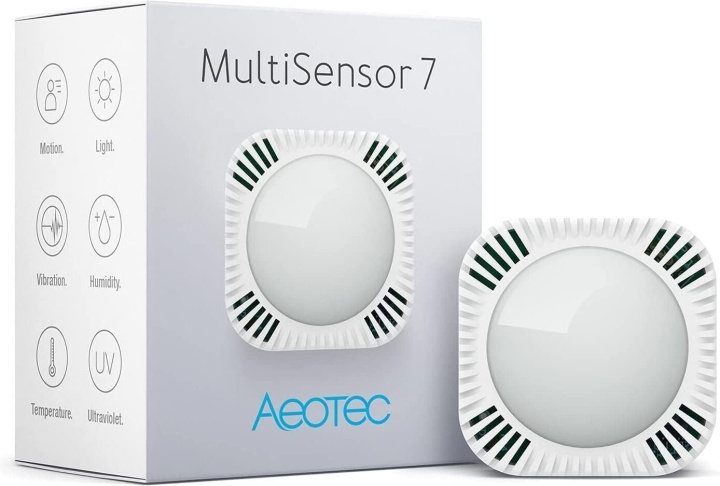 Aeotec MultiSensor 7 -anturi Z-Wave -järjestelmiin ryhmässä KOTI, TALOUS JA PUUTARHA / Älykodit / Älykkäät anturit @ TP E-commerce Nordic AB (C77732)