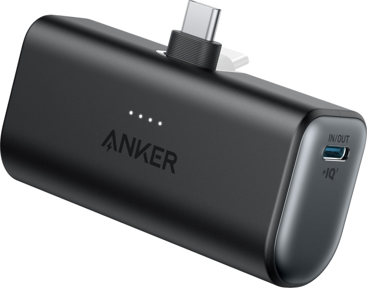 Anker Nano Power Bank -varavirtalähde, 5000 mAh, musta ryhmässä ÄLYPUHELIMET JA TABLETIT / Laturit & Kaapelit / Powerbanks @ TP E-commerce Nordic AB (C77886)