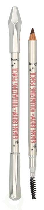 Benefit Gimme Brow + Volumizing Pencil 1.2 g #4 Warm Deep Brown ryhmässä KAUNEUS JA TERVEYS / Meikit / Silmät ja kulmat / Kulmakynä @ TP E-commerce Nordic AB (C77915)