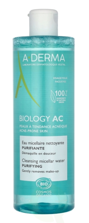 A-Derma Biology AC Purifying Cleansing Micellar Water 400 ml ryhmässä KAUNEUS JA TERVEYS / Ihonhoito / Kasvot / Puhdistus @ TP E-commerce Nordic AB (C77933)