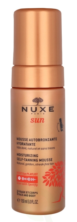 Nuxe Sun Moisturizing Self-Tanning Mousse 150 ml ryhmässä KAUNEUS JA TERVEYS / Ihonhoito / Rusketus / Itseruskettava @ TP E-commerce Nordic AB (C77937)