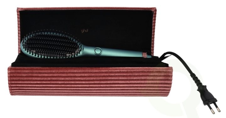 ghd Glide Smoothing Hot Brush Grand Luxe 1 piece With Exclusive Dusky Pink Vanity Case ryhmässä KAUNEUS JA TERVEYS / Hiukset &Stailaus / Muotoilutyökalut / Lämpöharjat @ TP E-commerce Nordic AB (C77959)