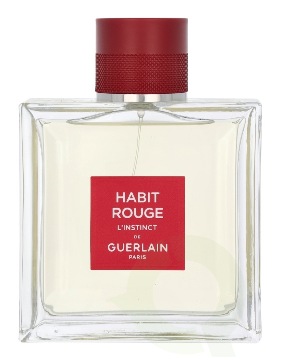 Guerlain Habit Rouge L\'Instinct Edt Spray 100 ml ryhmässä KAUNEUS JA TERVEYS / Tuoksut & Parfyymit / Parfyymit / Miesten Tuoksut @ TP E-commerce Nordic AB (C77981)