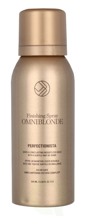 Omniblonde Perfectionista Finishing Spray 100 ml ryhmässä KAUNEUS JA TERVEYS / Hiukset &Stailaus / Hiusten stailaus / Hiuslakka @ TP E-commerce Nordic AB (C77991)