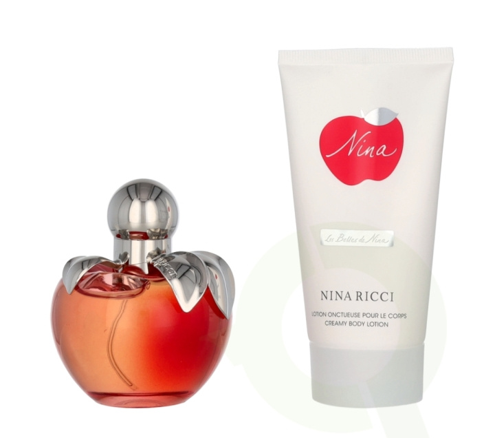 Nina Ricci Nina Giftset 125 ml Edt Spray 50ml/Body Lotion 75ml ryhmässä KAUNEUS JA TERVEYS / Lahjapakkaukset / Naisten lahjapakkaukset @ TP E-commerce Nordic AB (C78004)