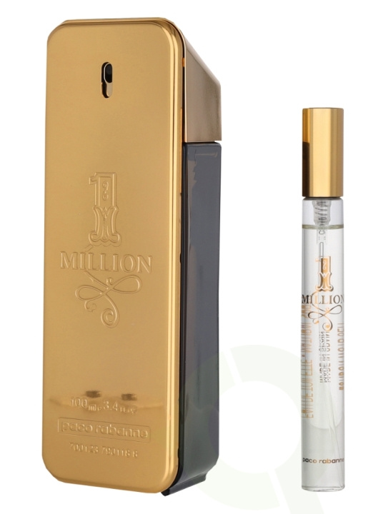 Paco Rabanne 1 Million Giftset 110 ml Edt Spray 100ml/Edt 10ml/GWP ryhmässä KAUNEUS JA TERVEYS / Lahjapakkaukset / Miesten lahjapakkaukset @ TP E-commerce Nordic AB (C78005)