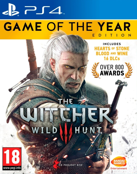 Bandai Namco Entertainment The Witcher III - Wild Hunt (GOTY) -peli, PS4 ryhmässä KODINELEKTRONIIKKA / Pelikonsolit & Tarvikkeet / Sony PlayStation 4 @ TP E-commerce Nordic AB (C78055)