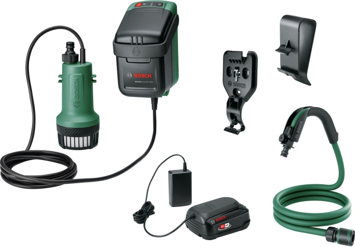 Bosch GardenPump 18V-2000 -akkusadevesipumppu, 2,5 Ah akulla ryhmässä KOTI, TALOUS JA PUUTARHA / Työkalut & Tee itse / Muut sähkötyökalut @ TP E-commerce Nordic AB (C78331)