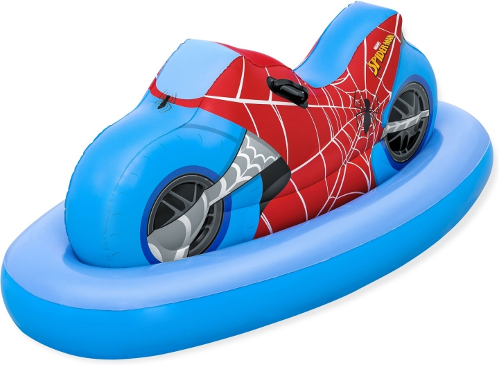 Bestway Spiderman Rider -kelluva moottoripyörä, 170 x 84 cm ryhmässä LELUT, TUOTTEET LAPSILLE JA VAUVOILLE / Ulkoleut / Kylpylelut @ TP E-commerce Nordic AB (C78364)