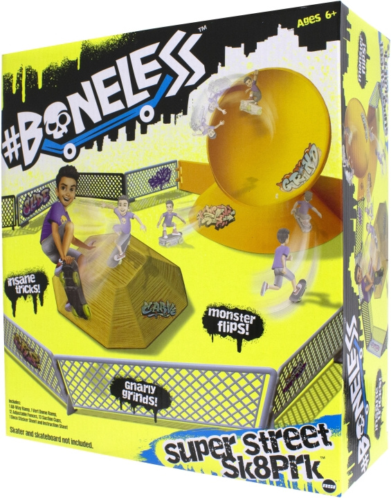 Boneless Super Street Sk8Prk - leikkisetti ryhmässä LELUT, TUOTTEET LAPSILLE JA VAUVOILLE / Leikkikalut, Askartelu &Pelit / Lelut @ TP E-commerce Nordic AB (C78388)