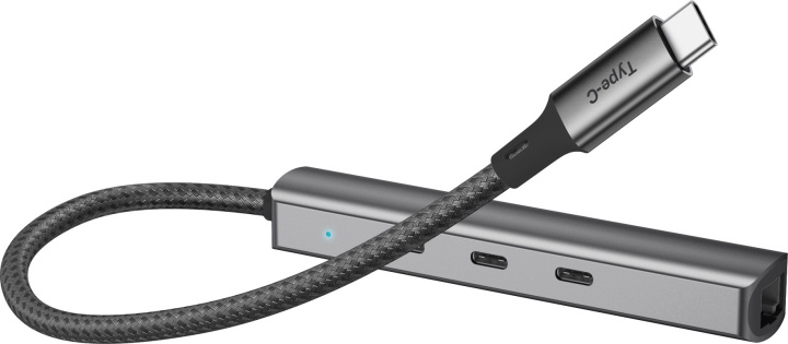 Bluecloud USB-C-USB-C -hubi ja gigabit ethernet -sovitin ryhmässä TIETOKOONET & TARVIKKEET / Tietokonetarvikkeet / USB-telakat @ TP E-commerce Nordic AB (C78392)